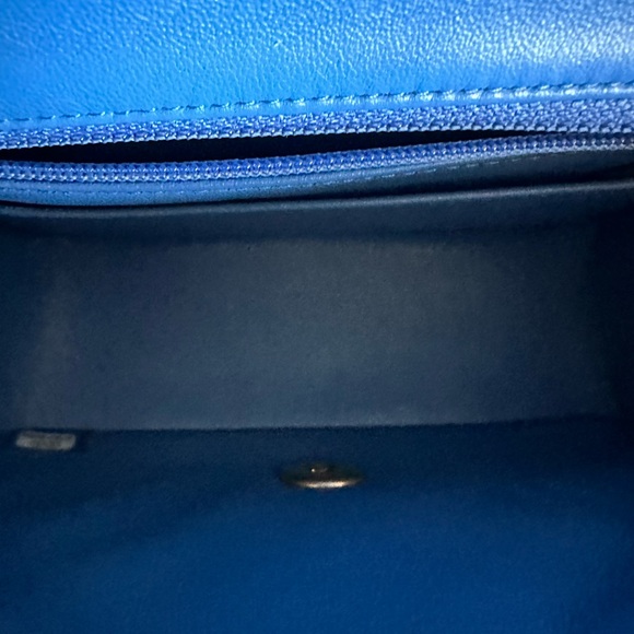 CHANEL ✨ Baby Blue Mini Square Flap Bag - Excelled pre-loved condition - Picture 10 of 14